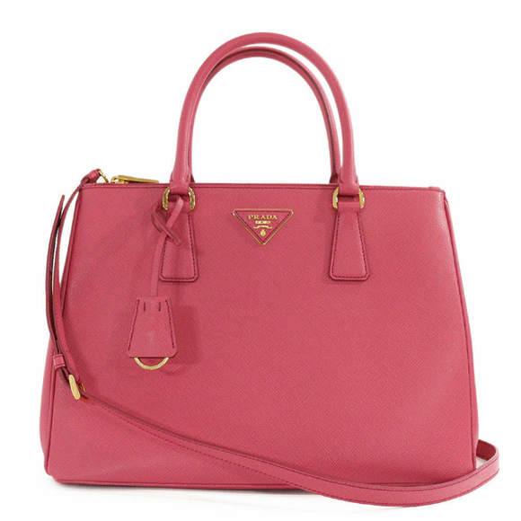 Prada Galleria handbag SAFFIANO LUX PEONIA pink - Picture 1 of 10
